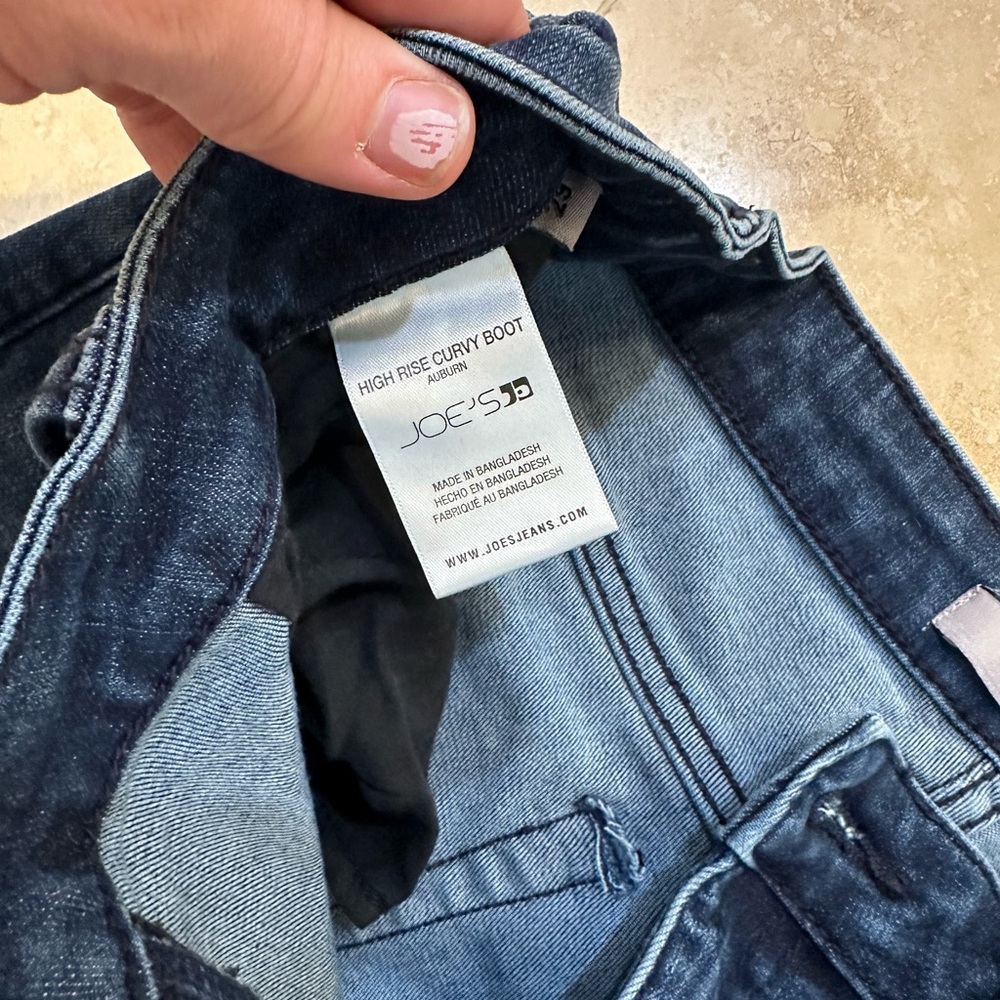 Joe's Jeans high rise curvy boot 29 - Picture 4 of 4